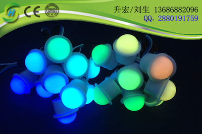 【D26全彩像素灯|2.6CM像素点光源|26MM广告装饰LED点光源】价格,厂家,图片,其他LED产品,深圳市升宏光电科技-